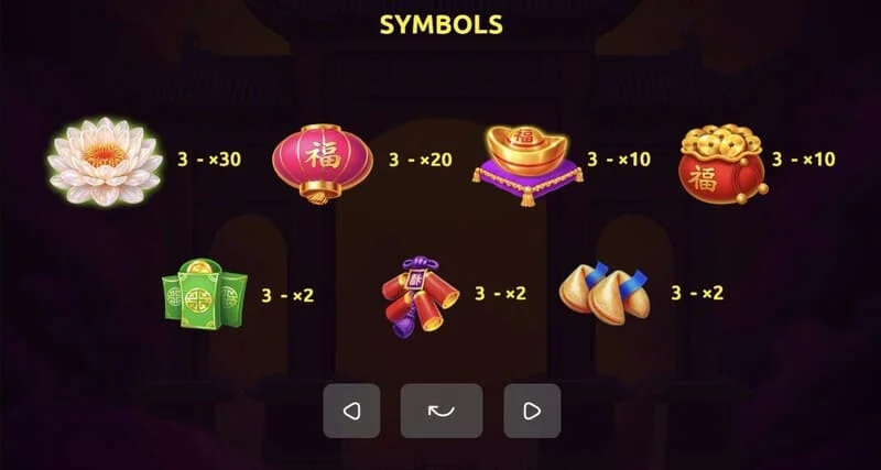 Red Dragon of Luck - sticky-collect pe rola centrală